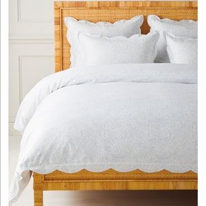 Serena & Lily Priano Duvet Queen Sky